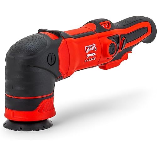 Griot's Garage G8 Random Orbital Polisher 10908 – 700-Watt Dual Action Buffer for Car Detailing, Polishing, Waxing, Swirl and Scratch Removal – Includes 2" and 3" Backing Plates