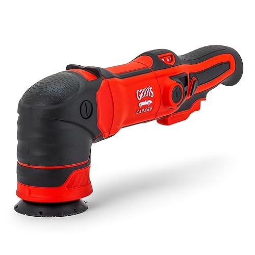 Griot's Garage G8 Random Orbital Polisher 10908, 700-Watt Dual Action Buffer for Car Detailing, Polishing, Waxing, Swirl and Scratch Removal, Includes 2" and 3" Backing Plates