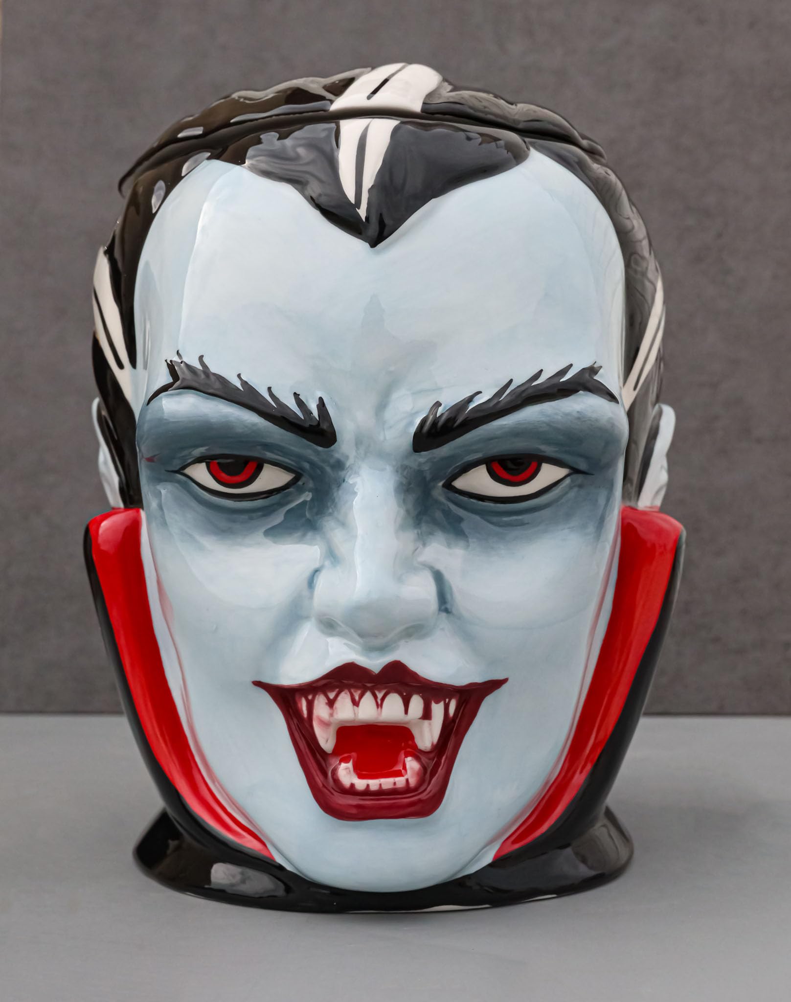 Count Dracula Cookie Jar - Gothic Halloween Decor -8