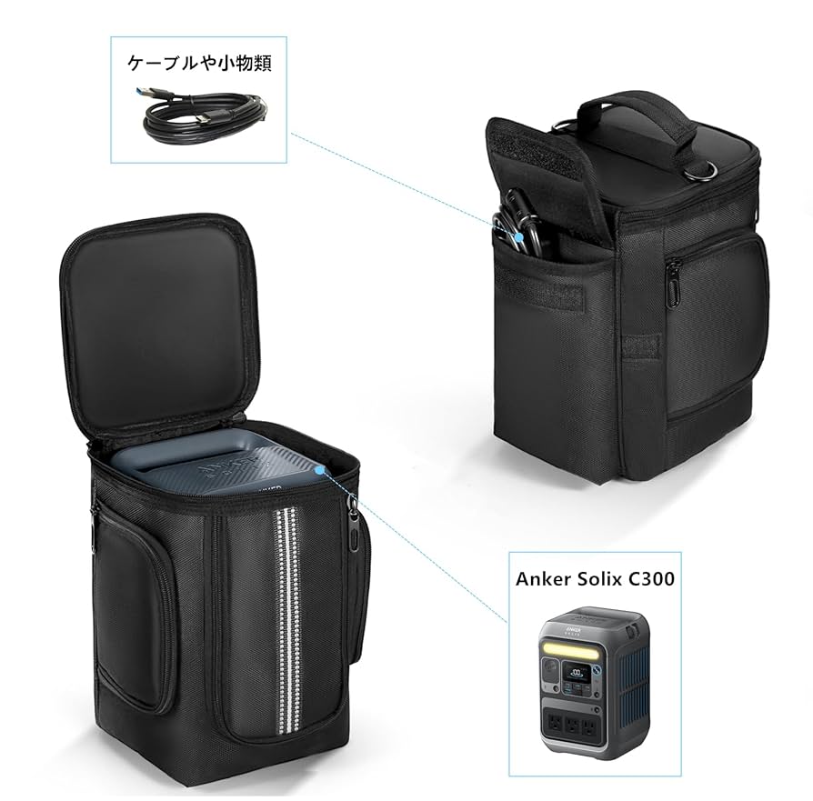 Amazon.co.jp: SHEAWA for Anker Solix C300 Portable Power