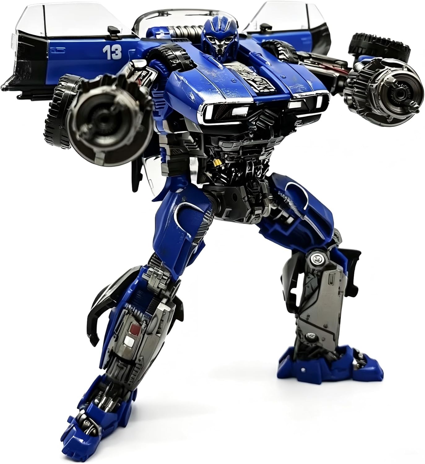 Deformation Robot Action Figure, 6.4-Inch Deformation Toy Car Model with Accessories, for Kids Boys Girls