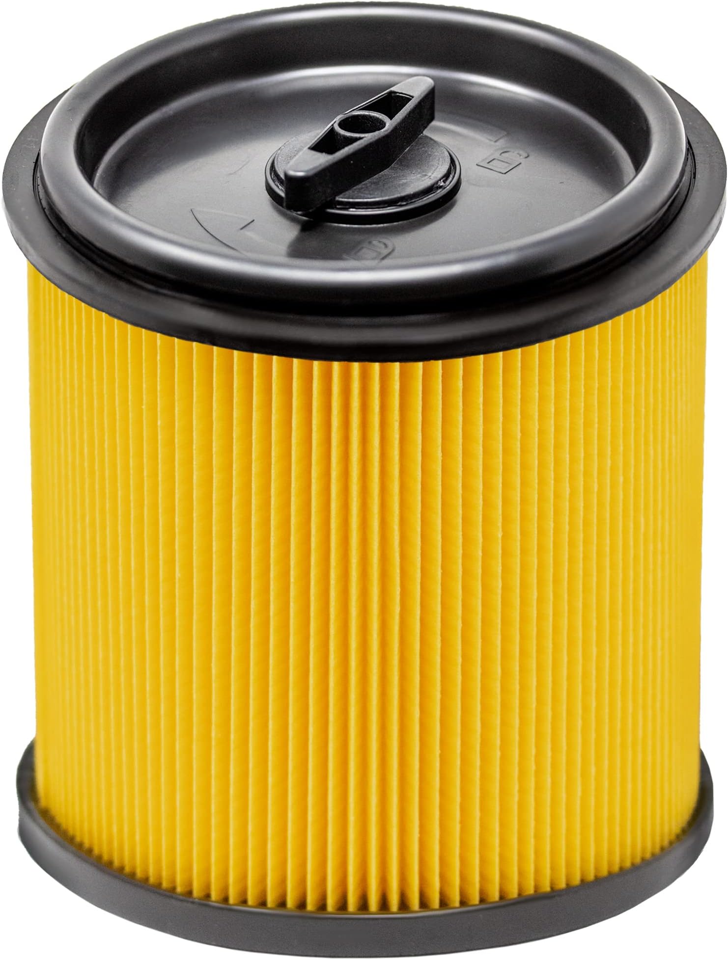 Replacement Pleated Filter Cartridge with Bayonet Lid Suitable for Parkside Wet / Dry Vacuum Cleaner PNTS 23E, 1250, 1300, 1400, 1500 A1, B1, B2, B3, C1, C3, C4, D1, D3, E2, E4, F5