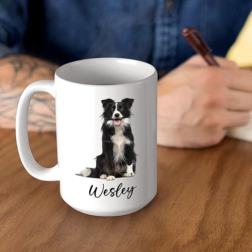 Miniatura 139 de Taza de cerámica personalizada para perros Chow Chow Chow, taza de café con nombre personalizado Chow Chow, regalos para los amantes de los perros