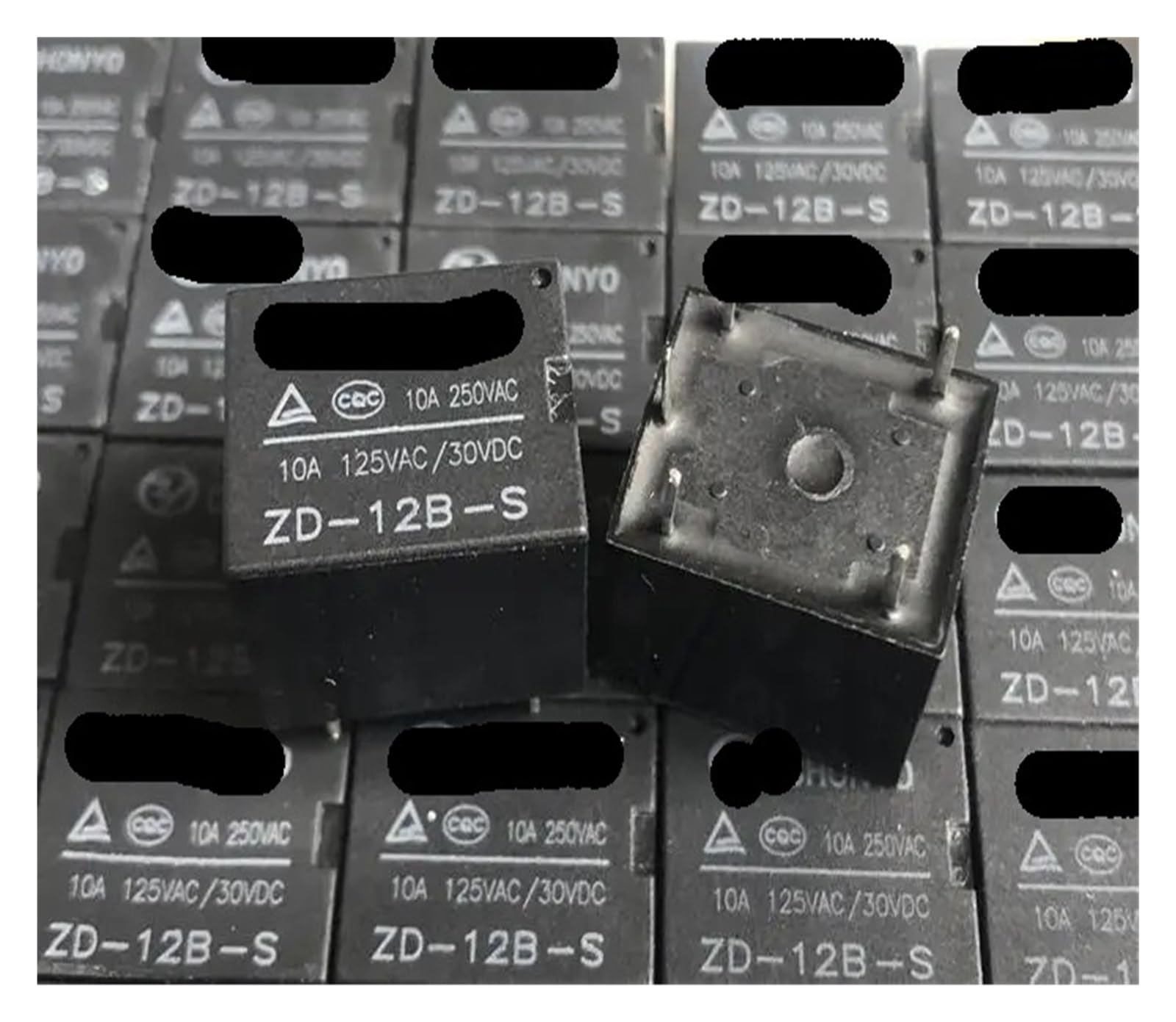 Relais ZD-12B-S T73-1C-12V-10A pour montages de prototypage Arduino et maquettes de robotique