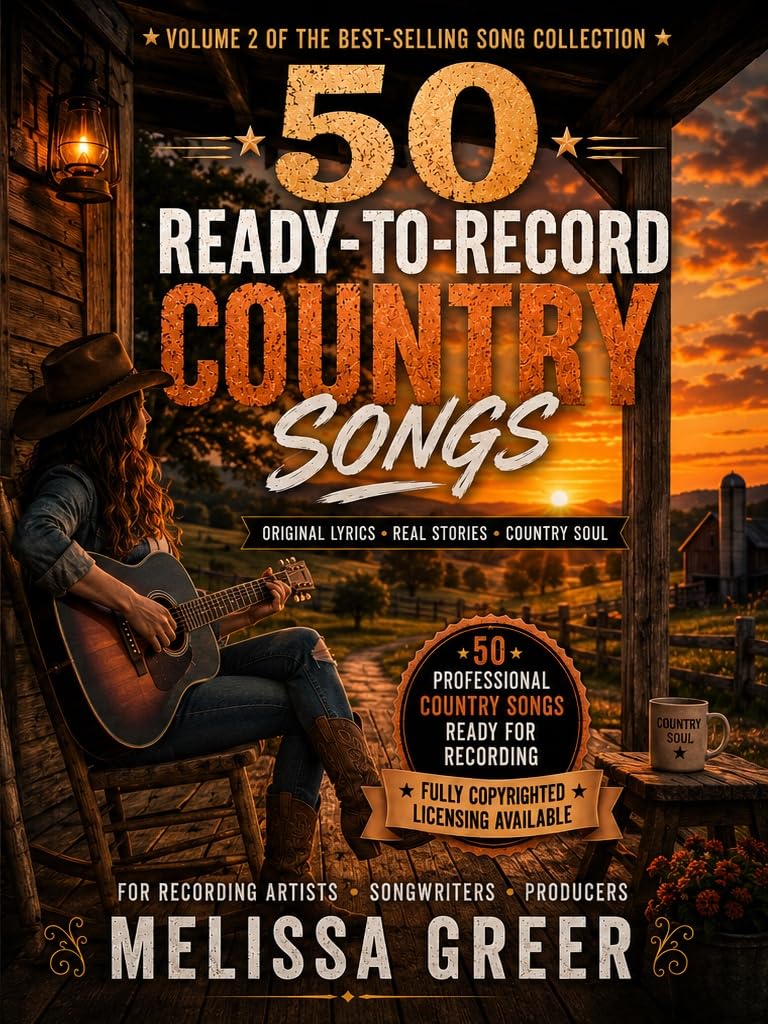 50 Original Country Songs volume 2 songwriting anthologie de musique country anglophone