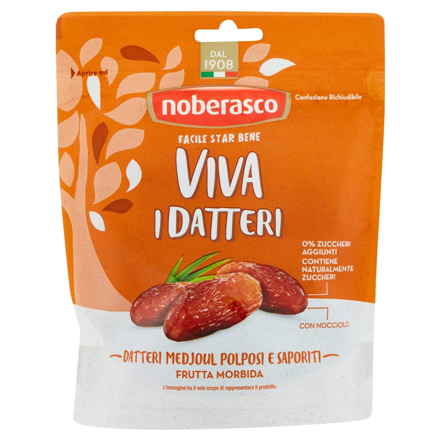 Viva i Datteri 200g Noberasco - box da 10 pezzi da 200g