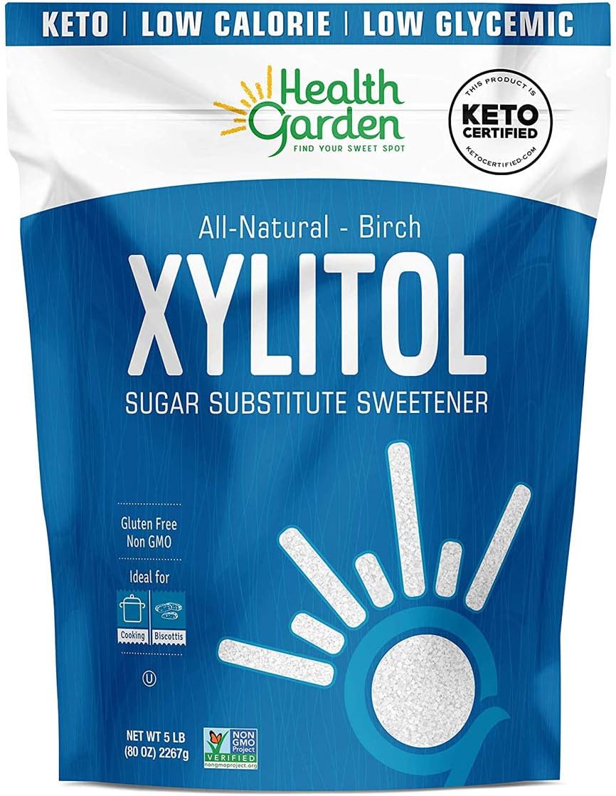 HEALTH GARDEN Products Kosher Birch Xylitol (5lbs)