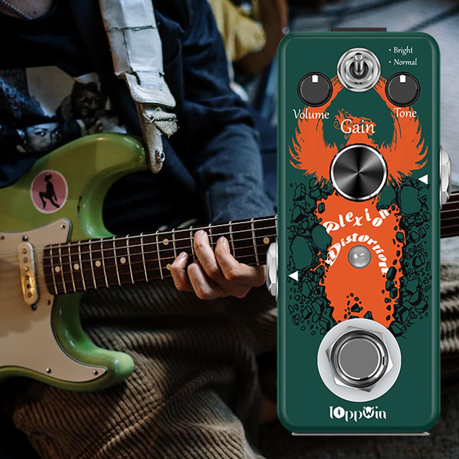 ギター RoShi Pedals plexion Amazon.com: IOppWin PLEXION Classic Plexion Distortion Pedal