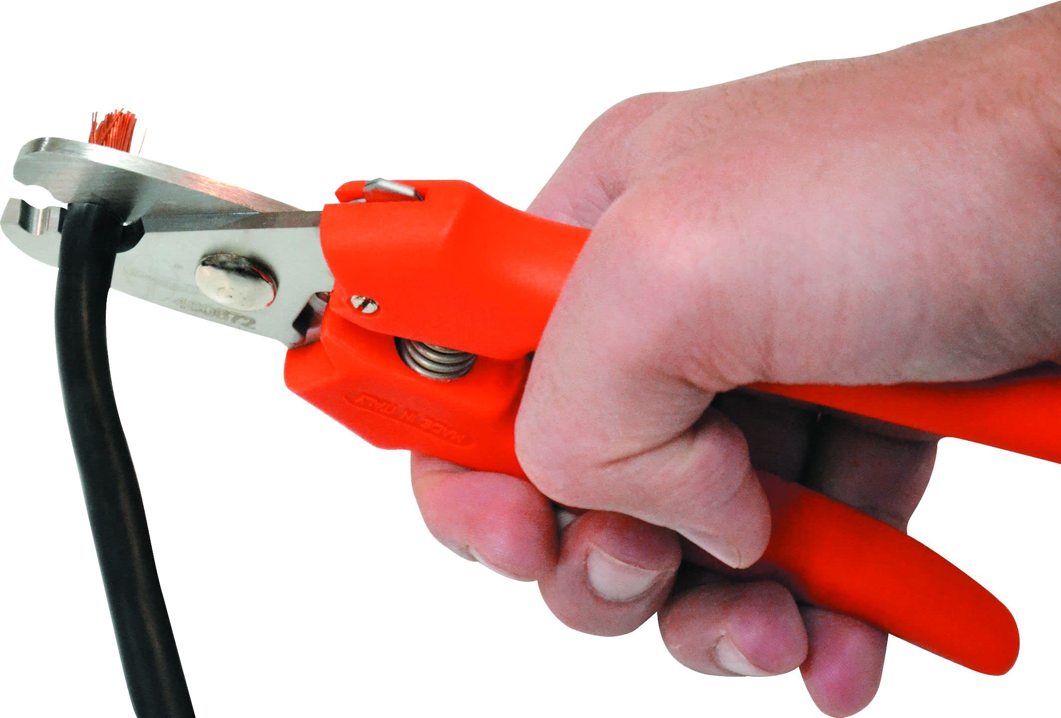 Hesse 480672 Cable Shears 4837 (INOX, with Spring Lockable, up to 