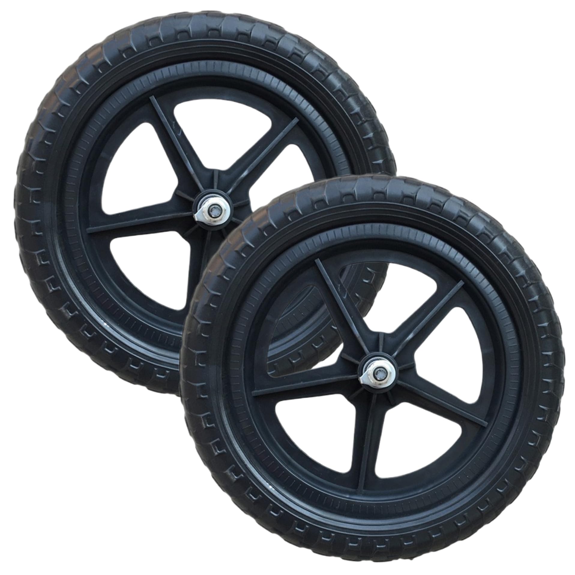 Mini Ruote per Bici, 1 Paio di Ruote per Bici di Ricambio per Bambini Bilanciere da 12 Pollici Accessori di Riparazione Leggeri per Biciclette e Manutenzione, Allenamento per Bambini