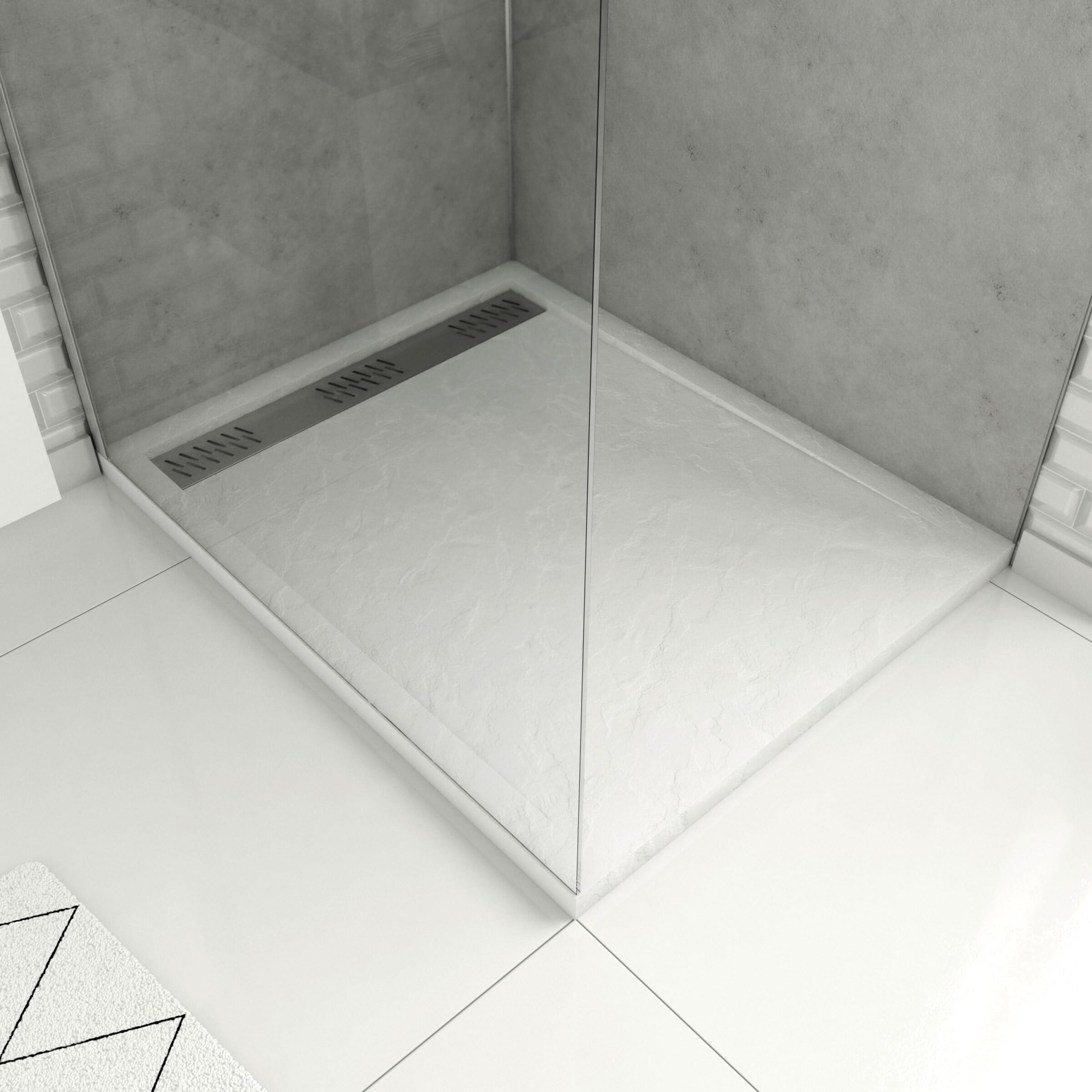 Plato de mesa fácil de limpiar Aurlane FAC610 blanco antimanchas