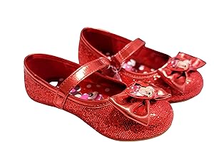 Zapatos de Minnie Mouse para Niñas, Tacónes Rojos (Niñas Pequeñas y Medianas)
