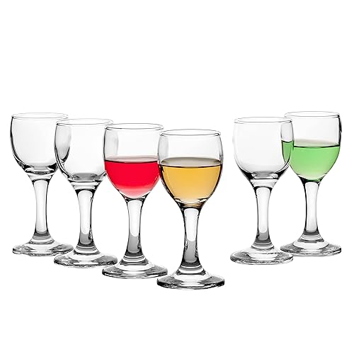 Pasabahce Premimum Shot Glasses Set of 6 - Bistro Cordial