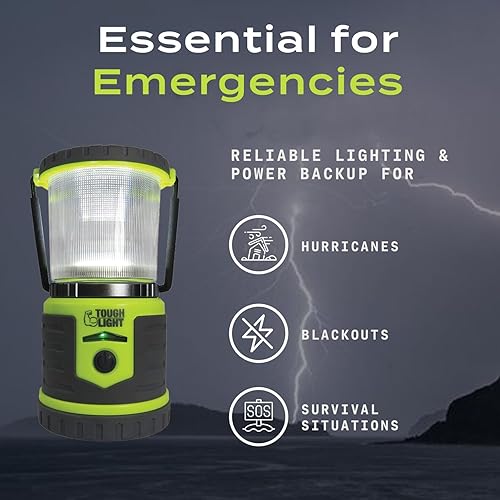 Miniatura 7 de USB Rechargeable Camping Lantern, 400 Lumens LED Lantern, Hanging Tent Lamp, 6000mAh Power Bank, 200 Hour, 6 Modes, for Outdoors & Emergency