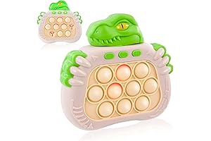 Green Dinosaur Pop It: Fast Push Bubble Game for Kids
