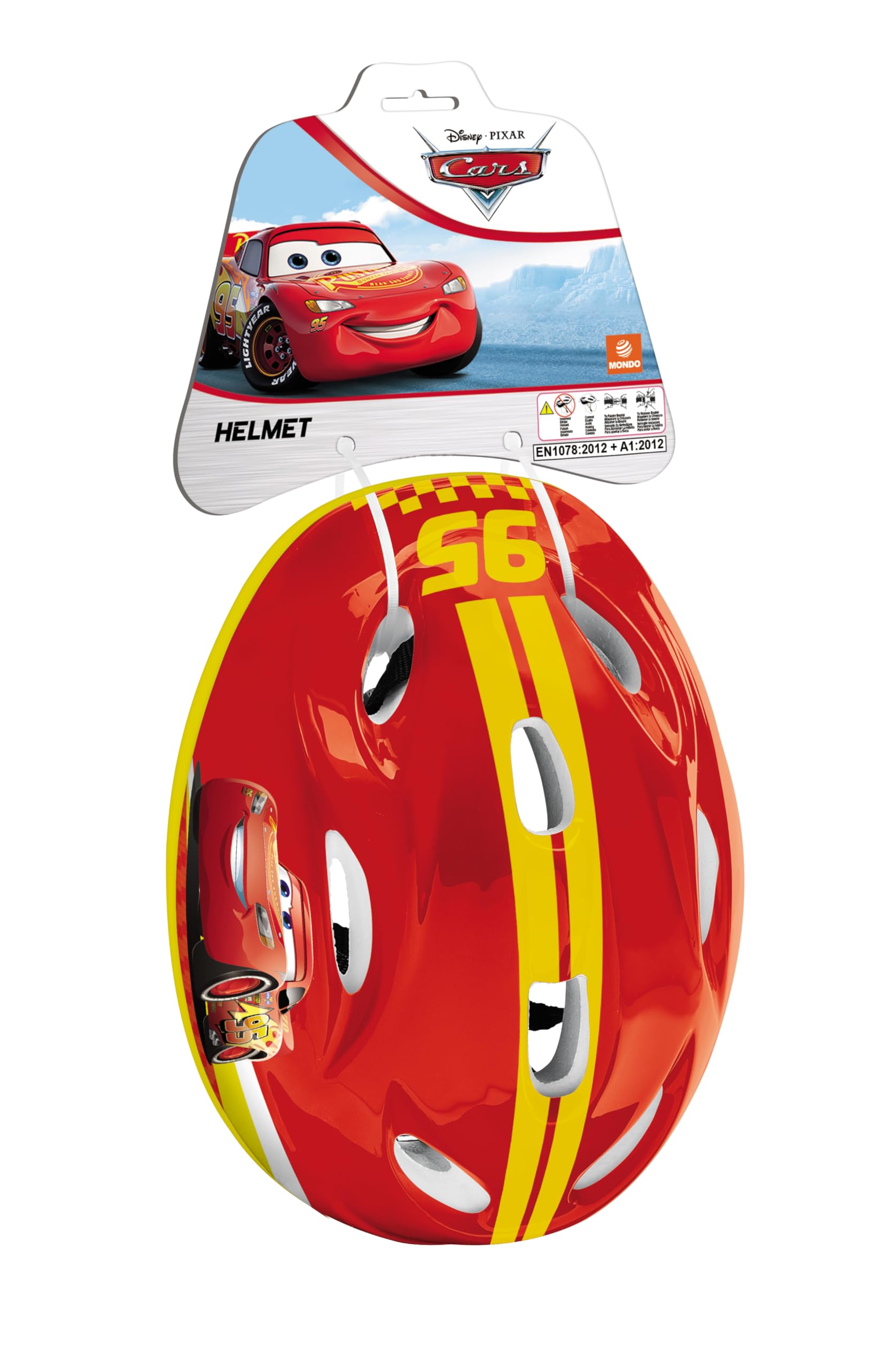 Mondo Toys - Casco Bici per bambini design Cars - 28103