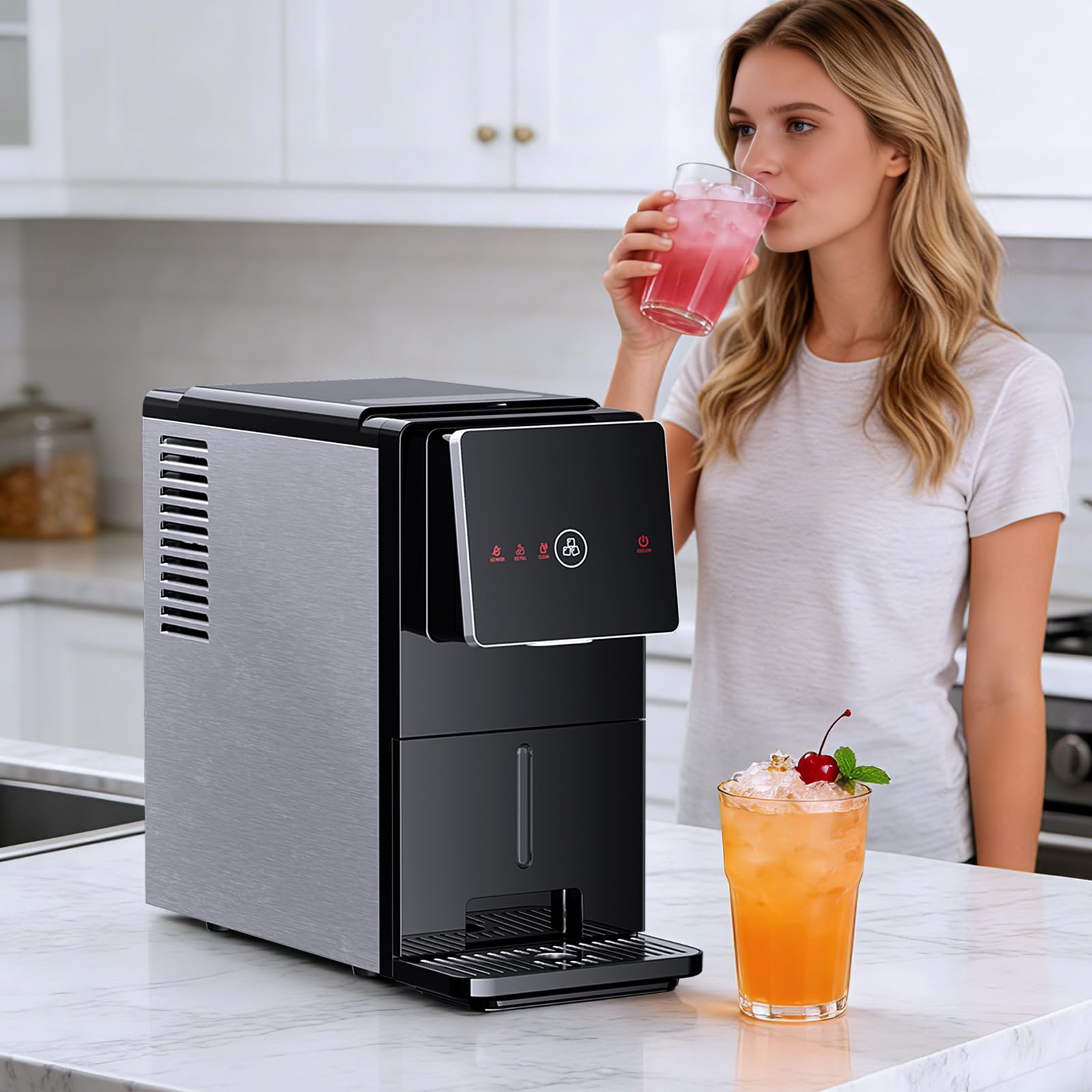Self-Cleaning Ice Machine