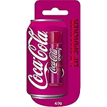Lip Smacker Coca Cola Collection, Balsamo Labbra aromatizzato alla Coca Cola, Idratante e Rinfrescante, Confezione Blister Singola