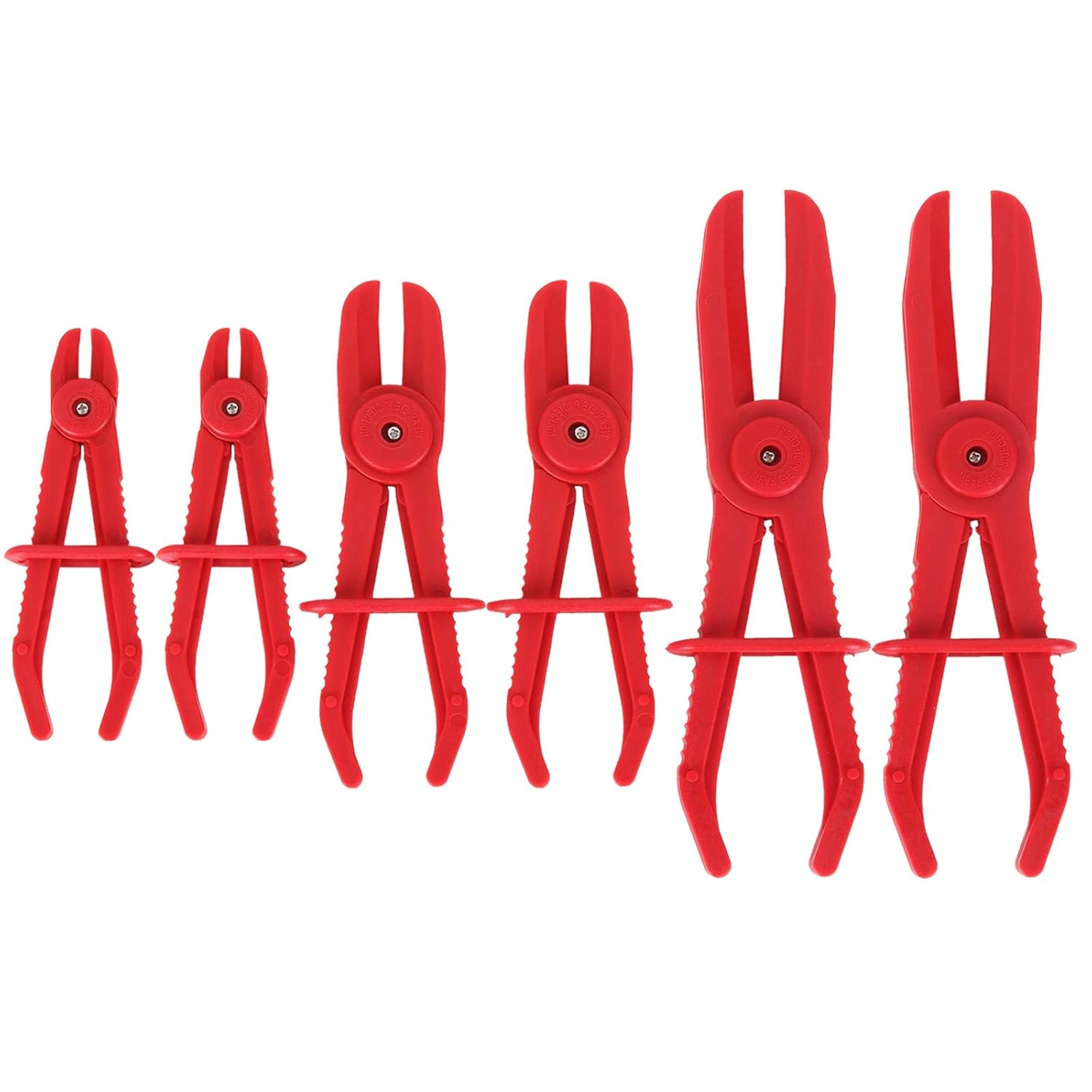 6 Pack Hose Clamp Pliers Hose Pinch Pliers Line Clamps for