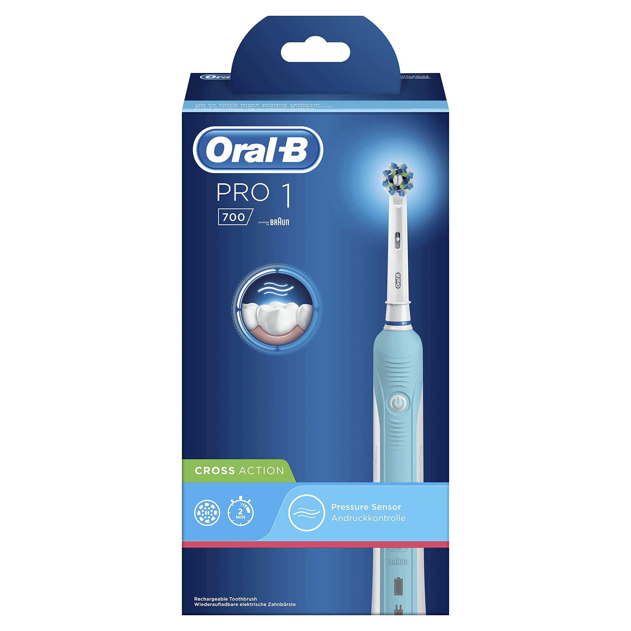 Oral-B PRO 700 Cross Action Brosse à Dents Électrique par Braun