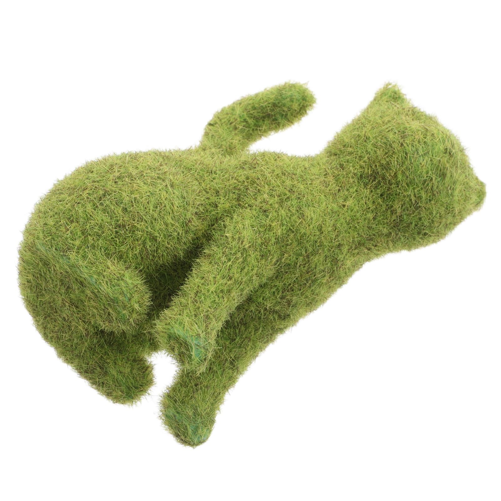 Chaton floqué vert décoration de balcon et terrasse extérieure