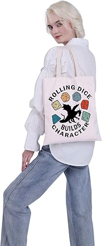 Miniatura 4 de VAMSII Dungeon Master - Bolsa de dados DND, regalos para amantes de la DND, dados rodantes, construye personajes, suministros para jugadores de DND,