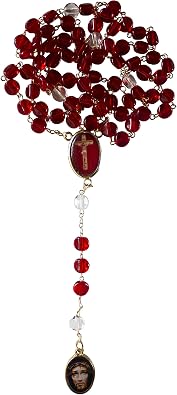 San Rafael Arcangel Rosario de la Divina Sangre con el rostro de Cristo - Rosary of The Divine Blood with Christ Face