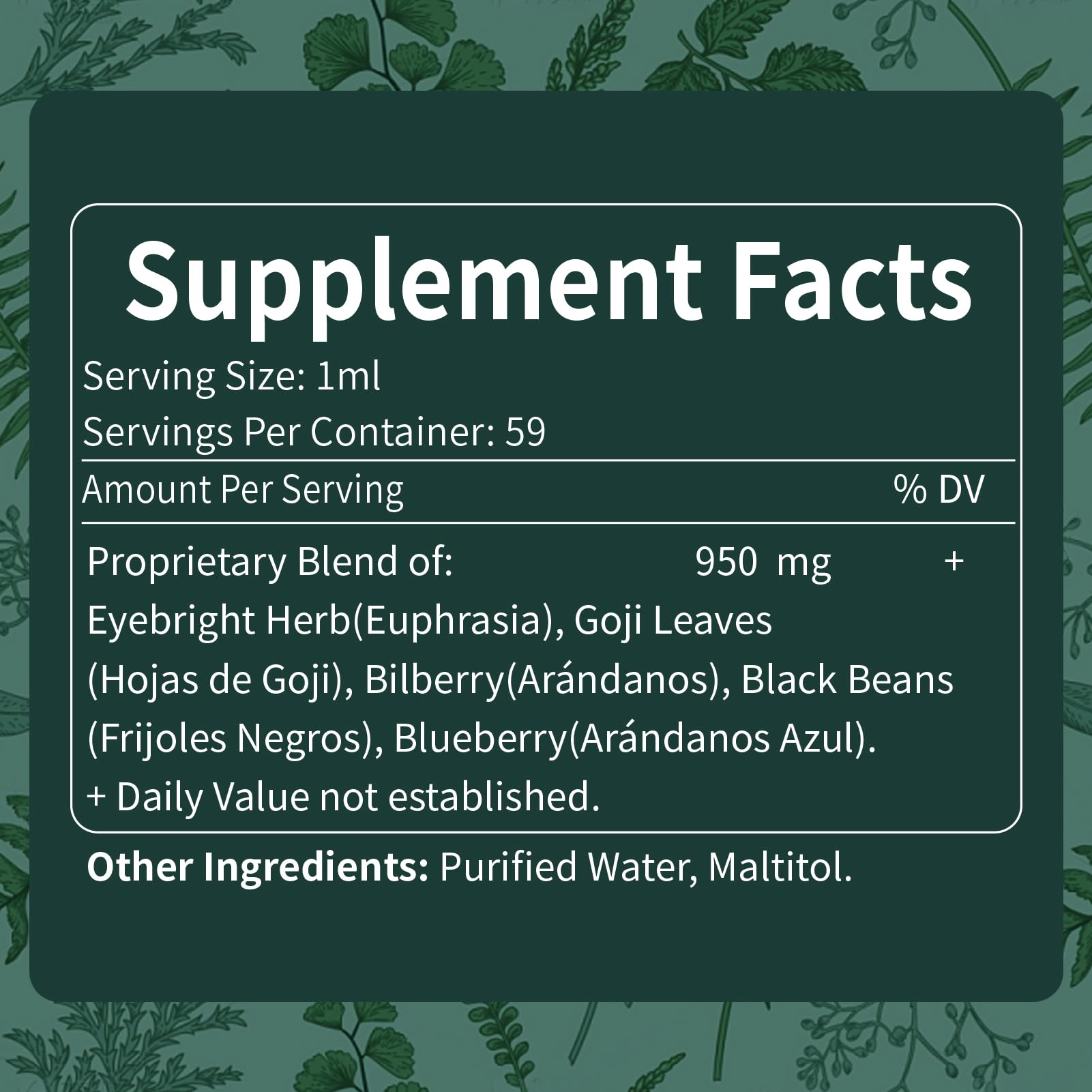 Natural Eyebright Drops for Eye Health & Dry Eye Support, 2 oz — Amazon image 8