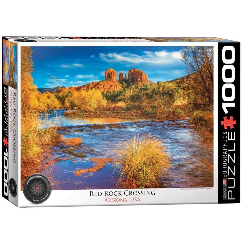 Red Rock Crossing, AZ by William Hartshorn