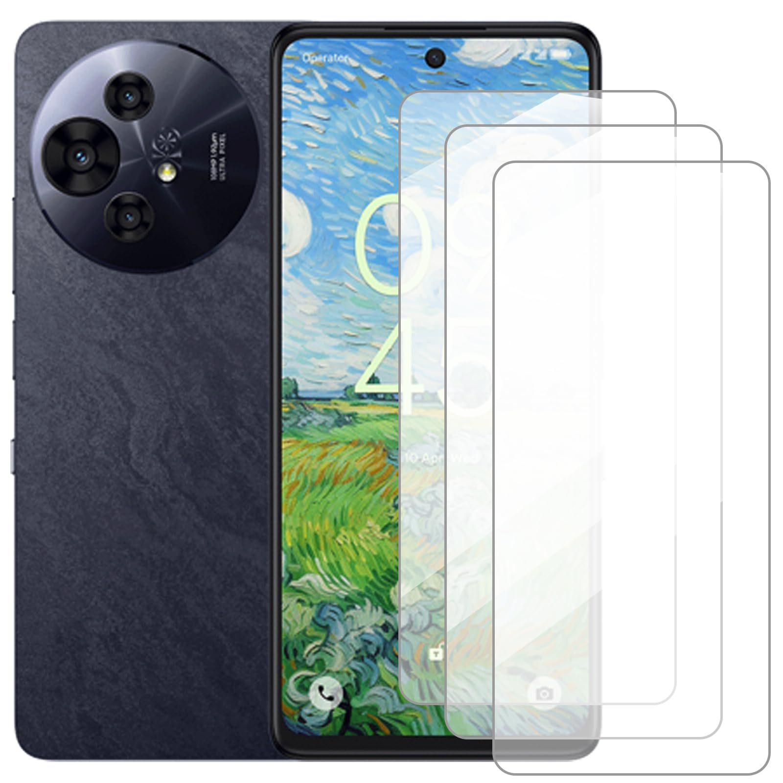 Pellicola In Vetro Temperato Per TCL 50 NxtPaper 5G E TCL 50 XL 5G (6.8 Pollici) – 2 Pezzi + Kit Di Pulizia. Proteggi Schermo Trasparente Ultrasottile, Anti-impronta E Facile Da Installare.