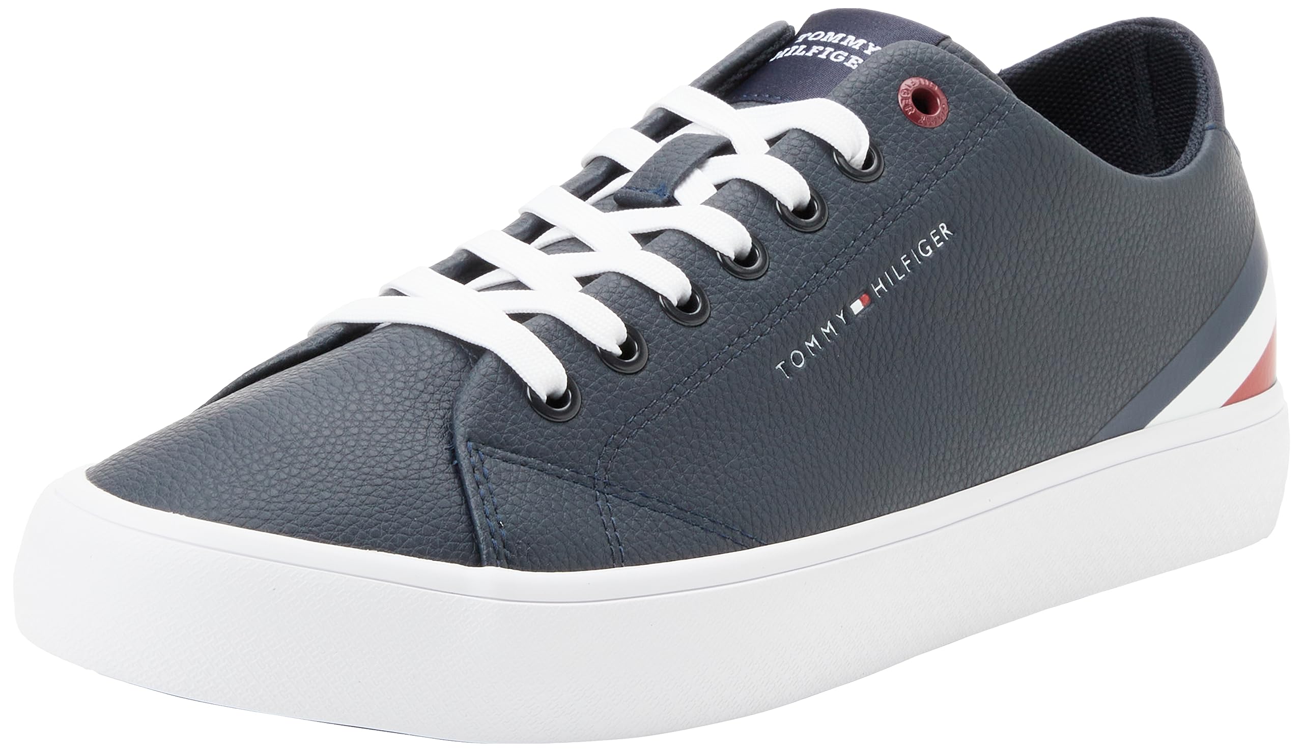 Tommy Hilfiger TH Hi Vulc Core Low LTH Stripes Fm0fm04778, Zapatilla Vulcanizada Hombre