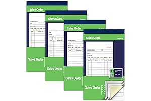 Joyberg Laundromat Receipt Book: 4-Pack for Efficient Laundry Management