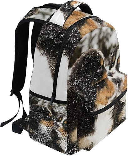 Miniatura 7 de Mochila escolar universitaria, mochila de viaje para animales al aire libre, Perro de montaña, talla única , Mochilas tipo mochila