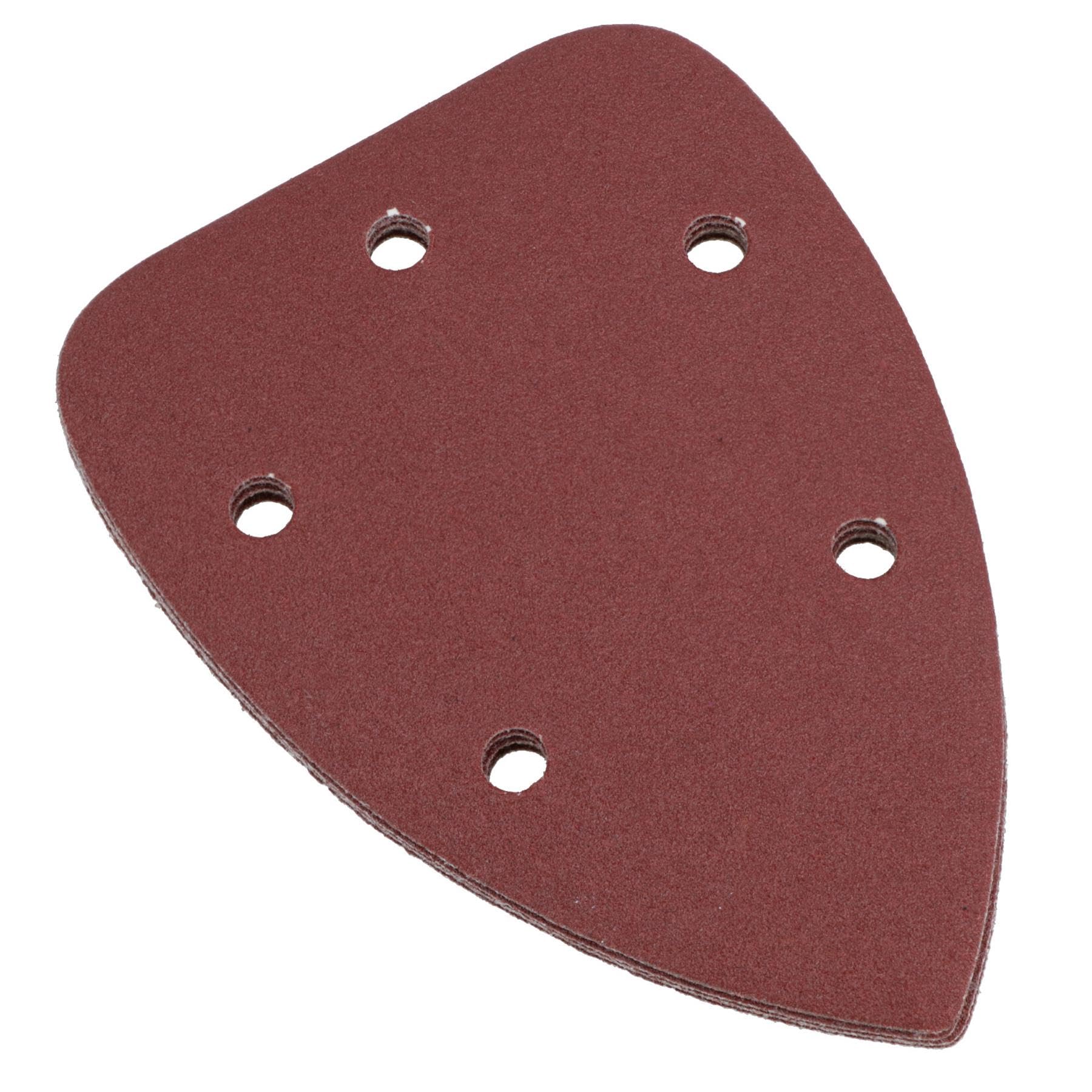 Crochet &boucle Disques ponçage détail 140mm triangulaire 120grain amende 200pk