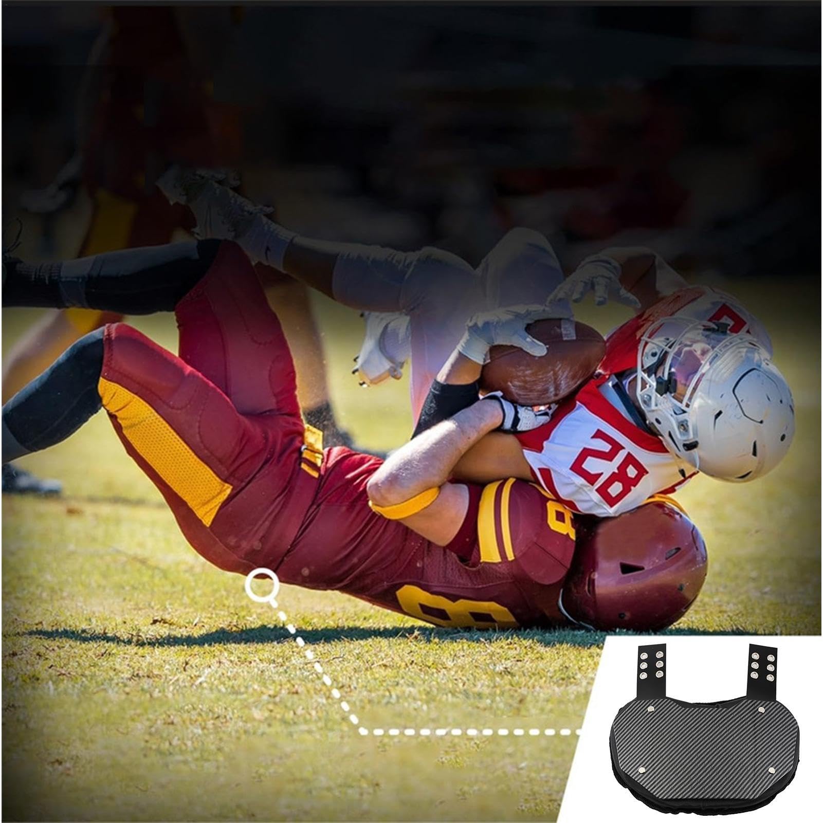 Back Plate Football, Youth Professional Football, Back Protector, Rear Accessories, Football Protection Gear, Rear Lower Back Protector, Fashion Lower Back Pads, Youth Football Equipment