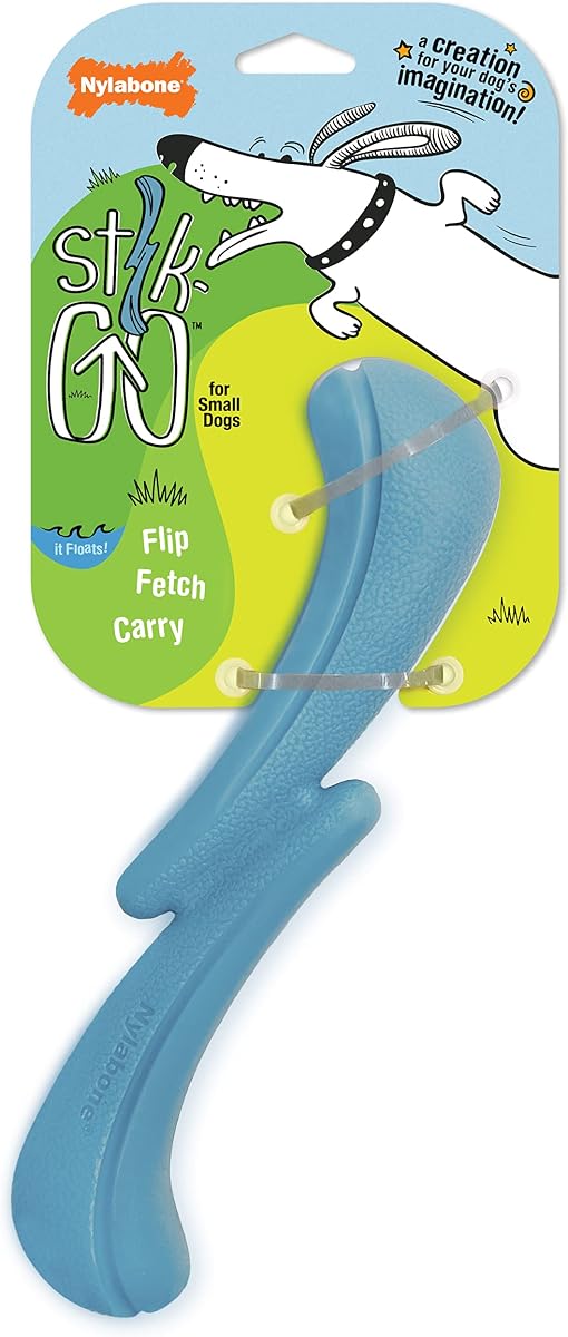 Stik-GO Juguete interactivo para perros pequeños – Juguete ligero y flexible para perros flotantes para juegos creativos y ejercicio