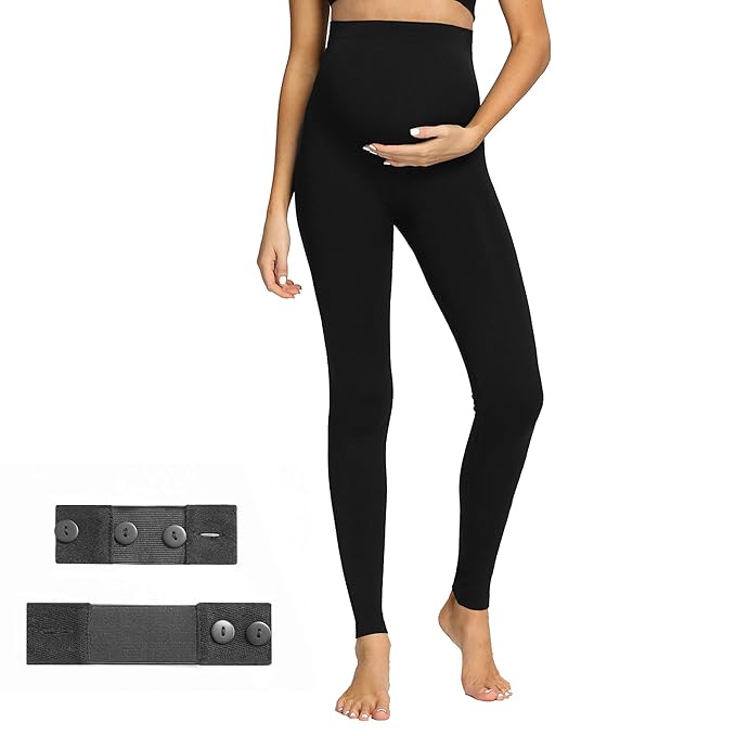 Maternity Leggings Stretchy Maternity Yoga Activewear FullLength