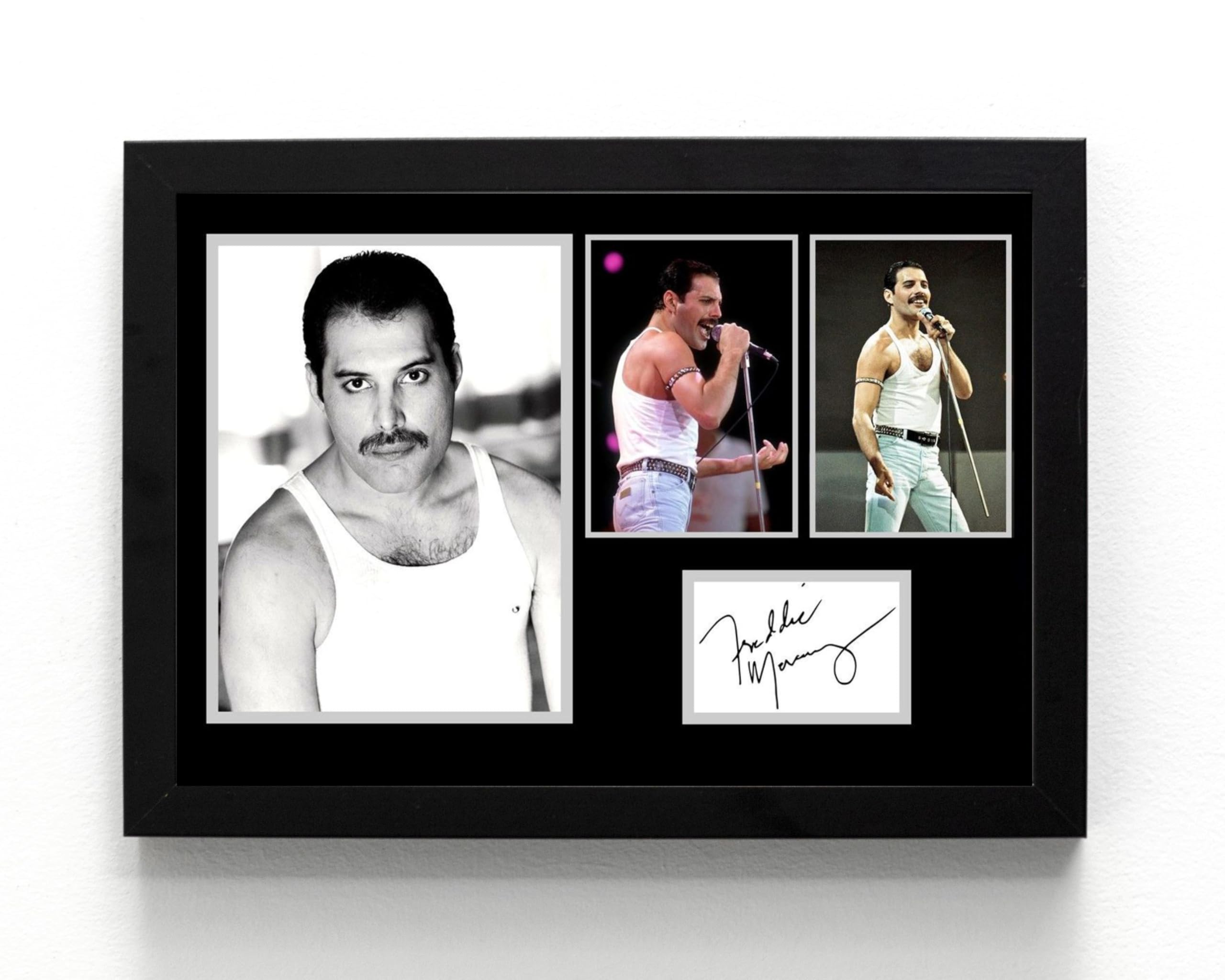 Freddie Mercury impression encadrée A5 avec finitions de qualité supérieure - 4