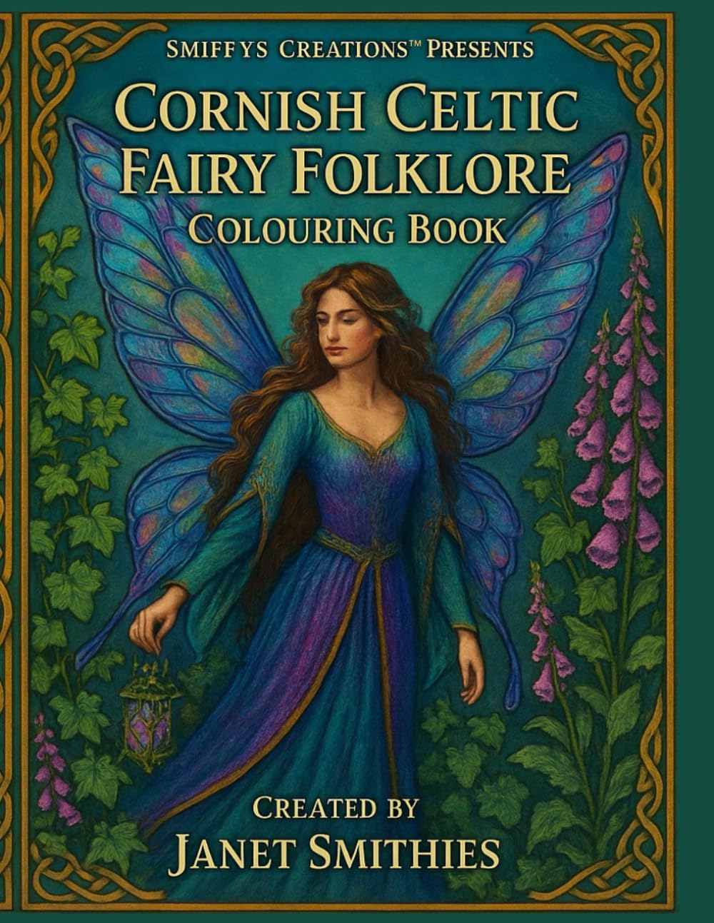 Cornish Celtic Fairy Folklore Colouring Book