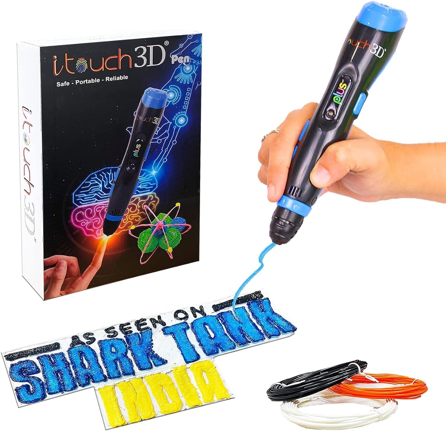 - WOL3D ITouch 3D Pen for 3D Printing with Speed Control, Advanced Temperature Regulation, OLED Display & Ergonomic Design – Compatible with Variety of Filaments for Creative DIY, Art.