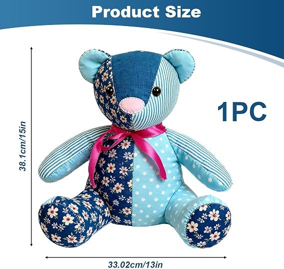 15 Inch Memory Bear Sewing Patterns Quilting Templates DIY Acrylic Set