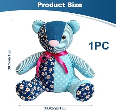 15 Inch Memory Bear Sewing Patterns Quilting Templates DIY Acrylic Set