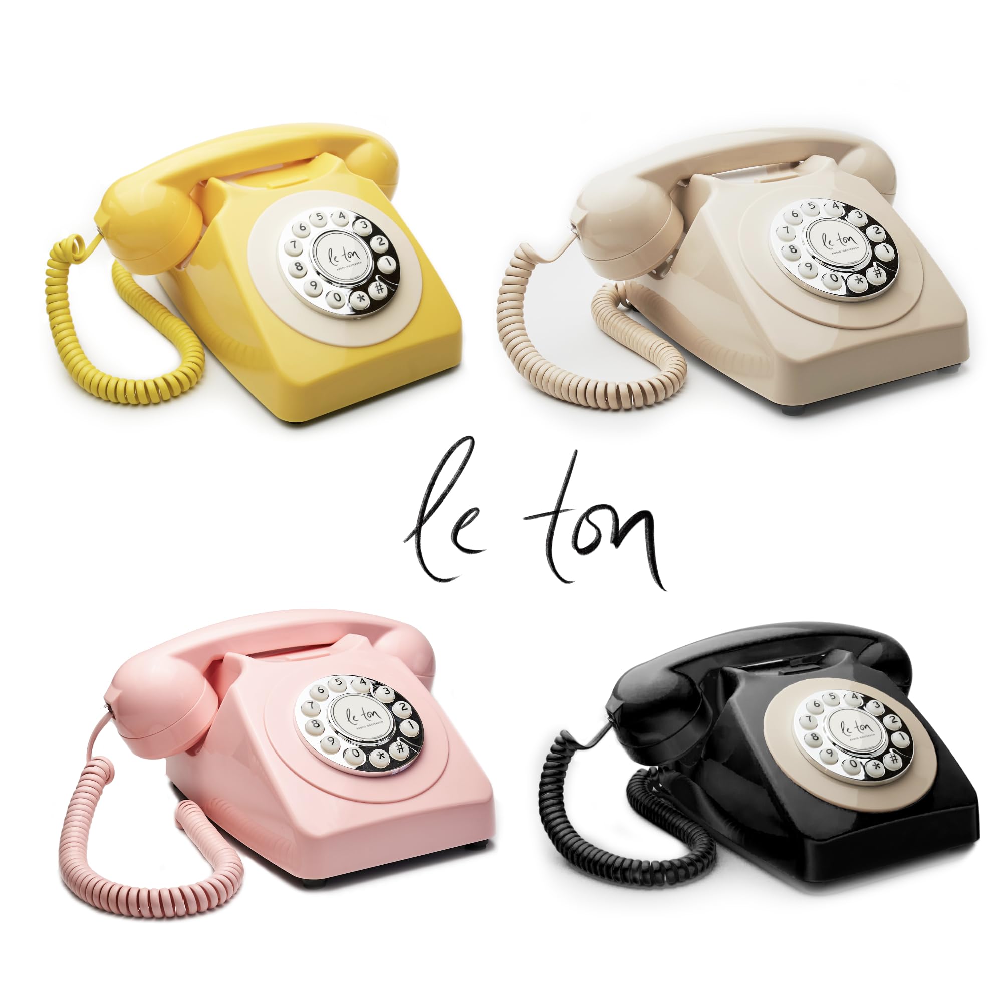 Le Ton Telefono Guestbook Audio per Matrimoni ed Eventi, Telefono per Ospiti, Telefono Matrimonio