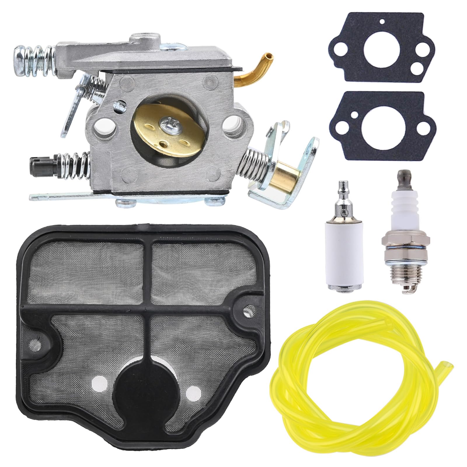 Bynor WT-834 Carburetor for Husquvarna 36 41 136 137 137E 141 142 141LE 142E Chainsaw Zama C1Q-W29E Carb Replaces WT-834 WT-657 WT-529 WT-289 WT-285