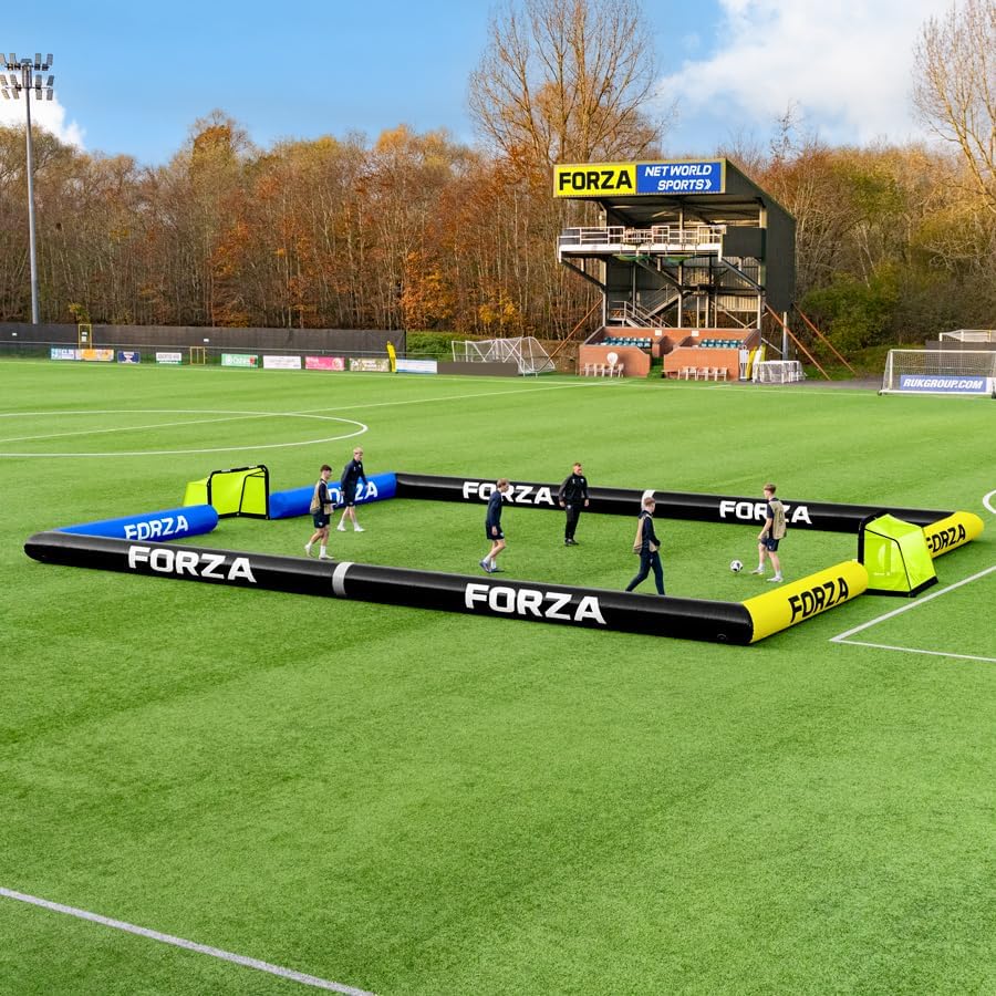 FORZA Inflatable Soccer Pitch | Portable Sports Field for Instant Matches & Training - 7 Different Sizes