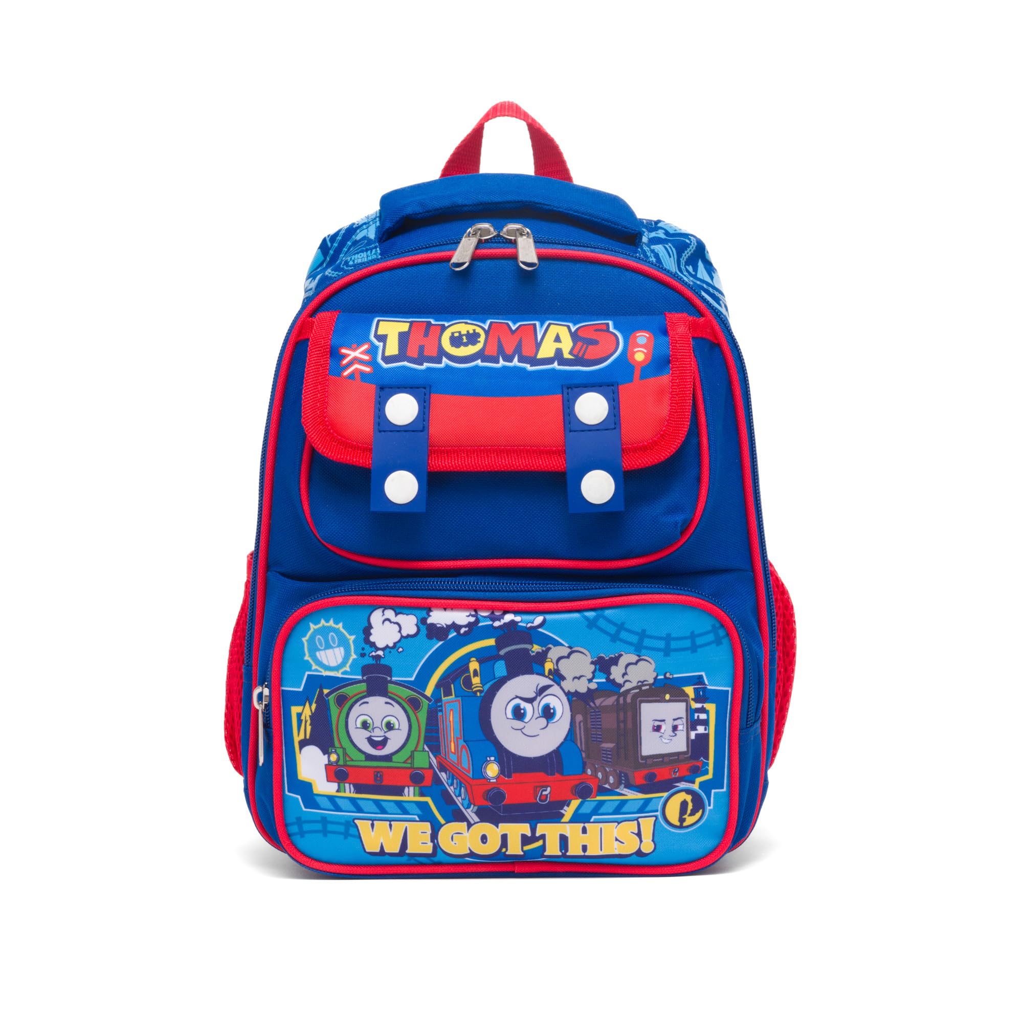 Ruz - Thomas and Friends 12 Inch Pre-School backpack with Padded Back and Adjustable Straps