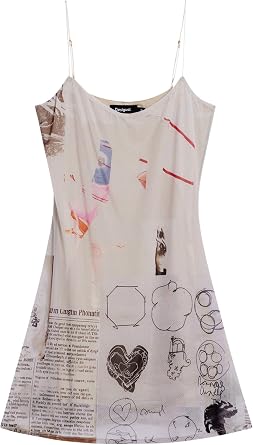 Desigual Womens Dress Designed By Mr. Christian Lacroix