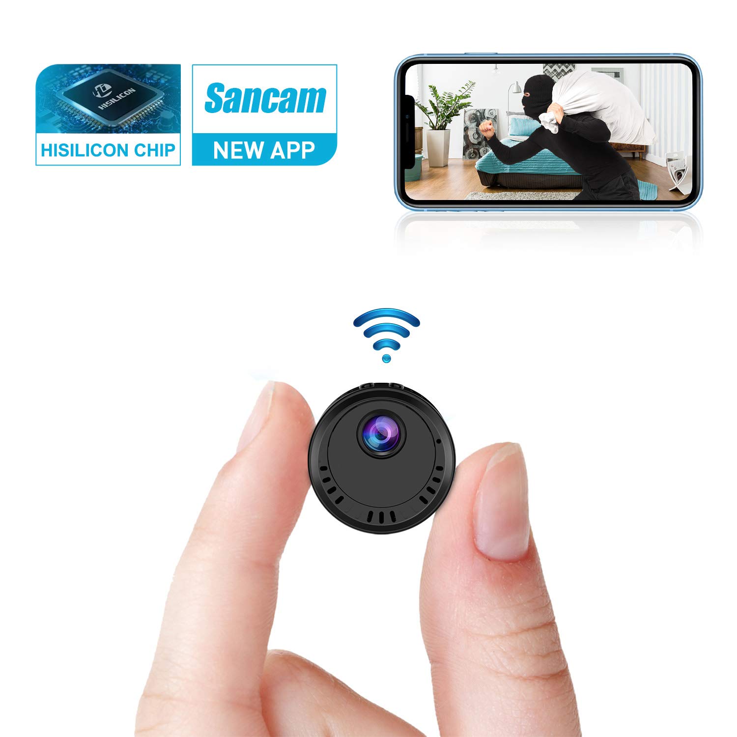 Vionmio Mini Spy Camera Wifi 1080p Hd Spy Camera Wireless
