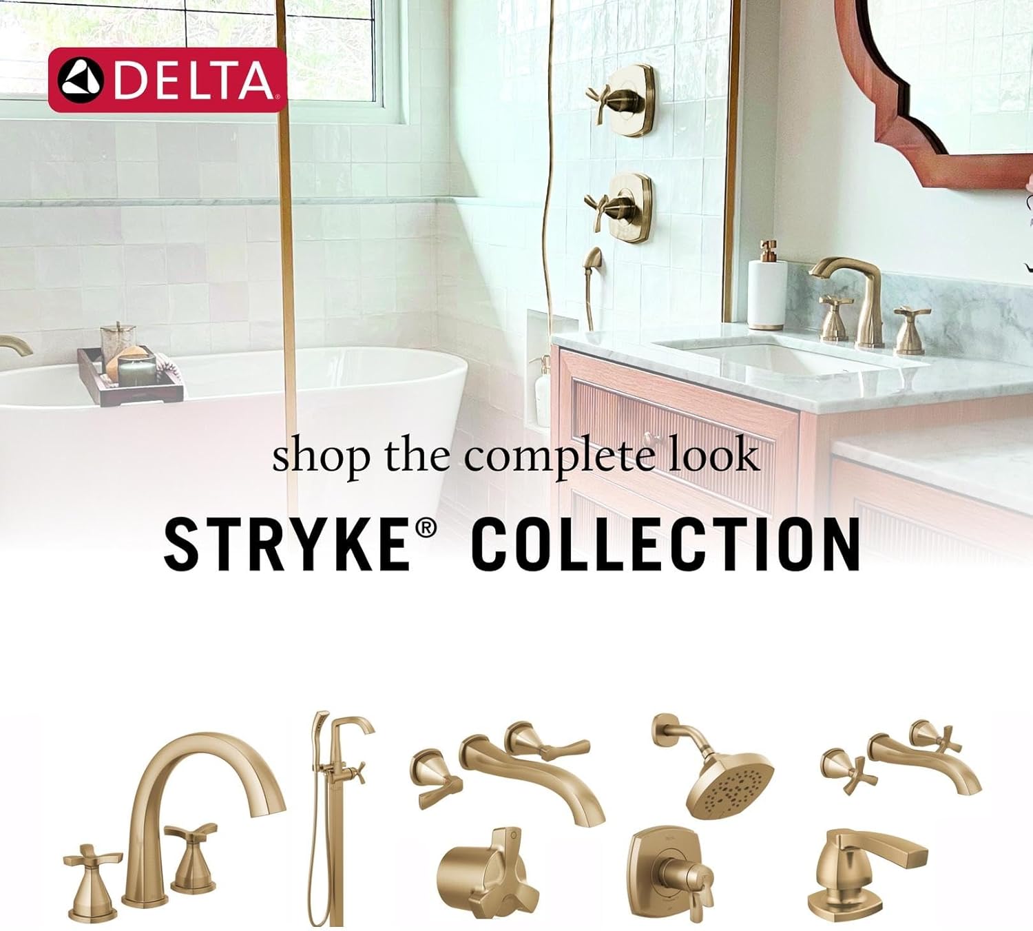 Delta Faucet T4777-BLFL Single Handle Tub Filler Trim Floor-Mount, Matte Black