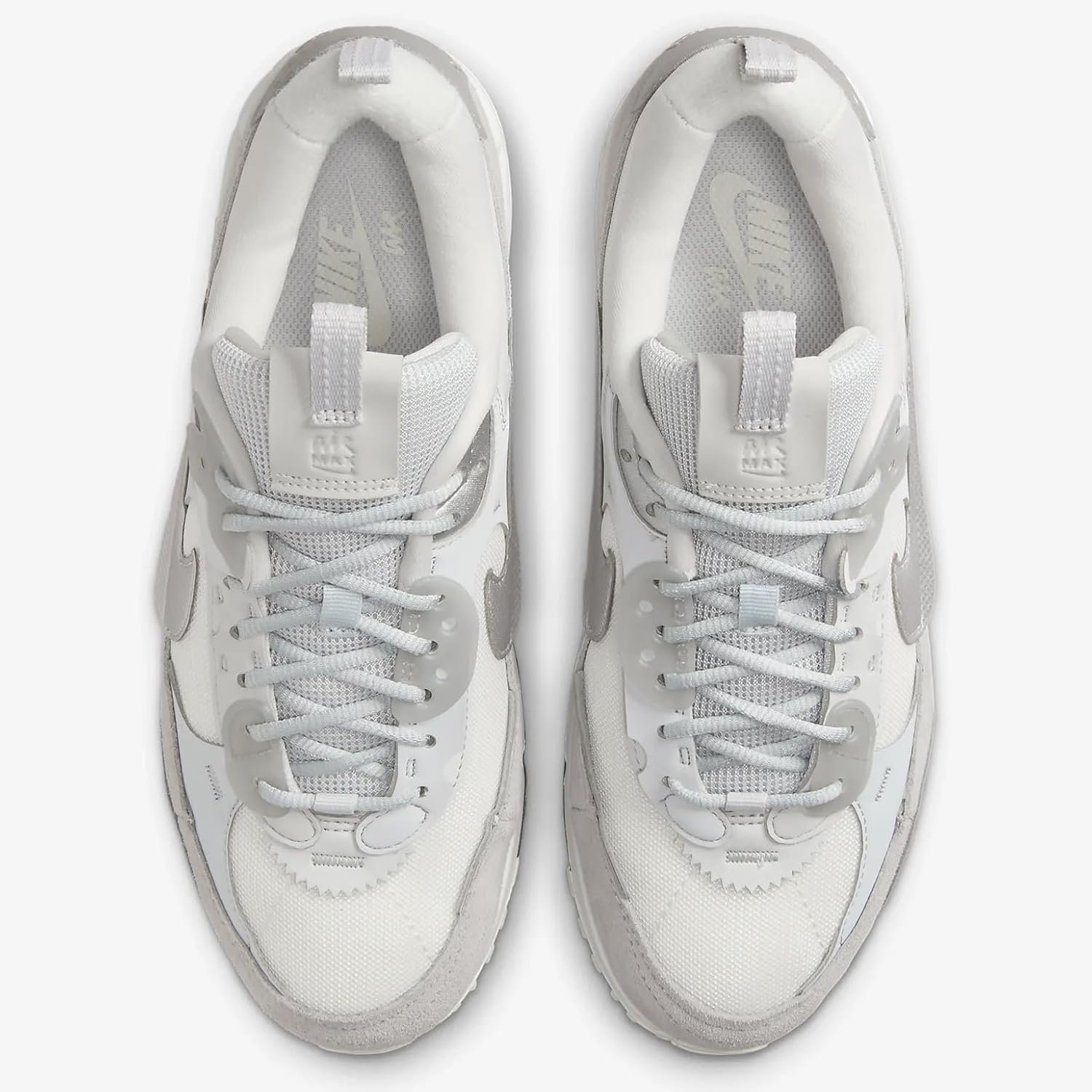 Nike Air Max 90 Futura Women's Shoes (DM9922-004, Pure Platinum/Photon Dust) Size 6.5 - Image 2